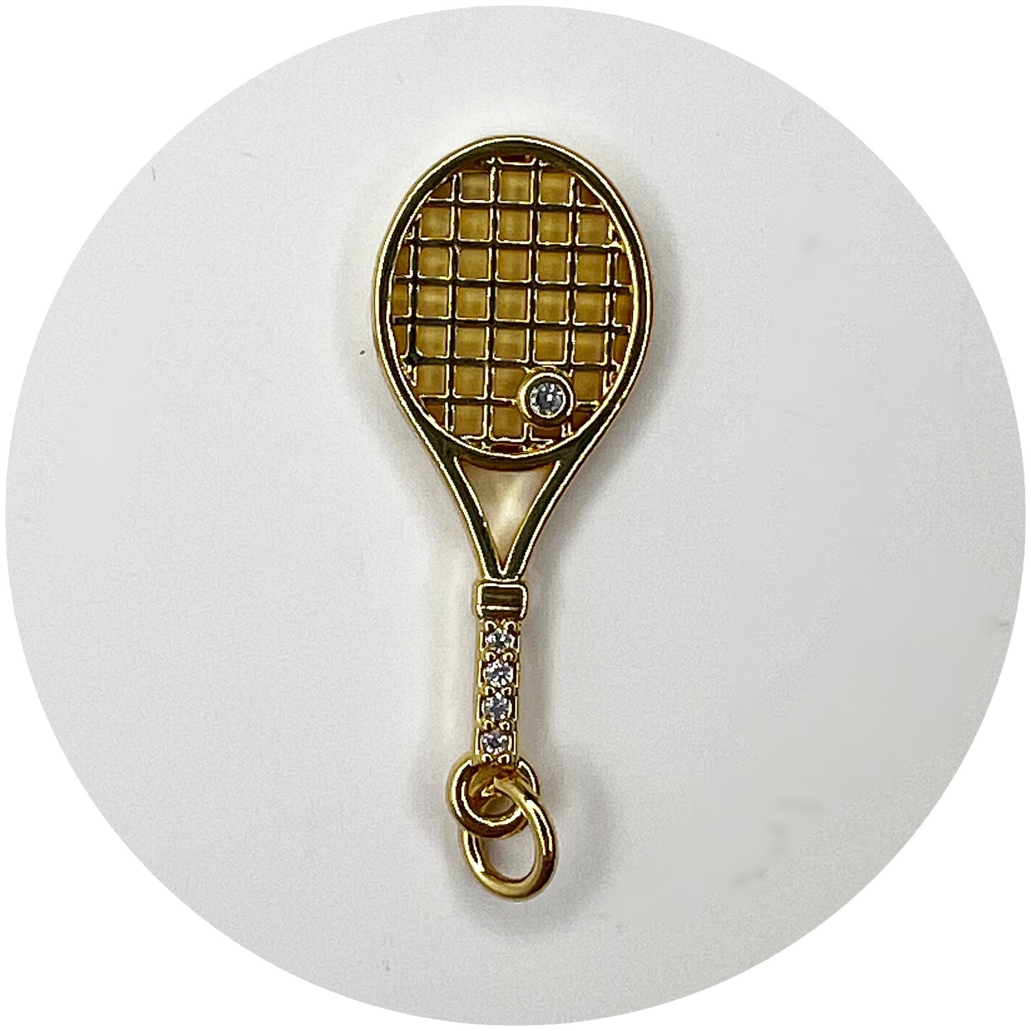 Tennis Racket Pendant