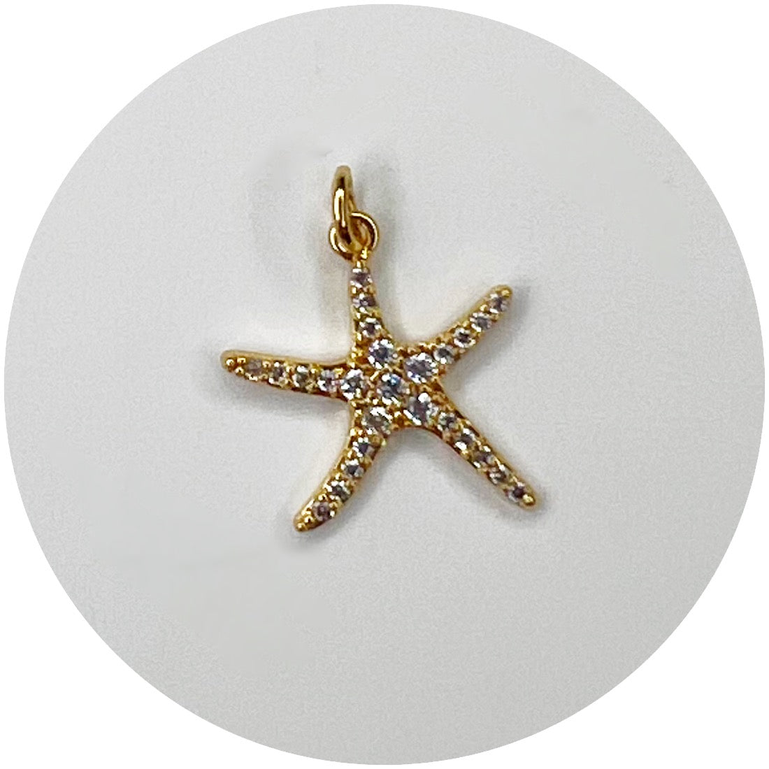 Pavé Starfish Pendant