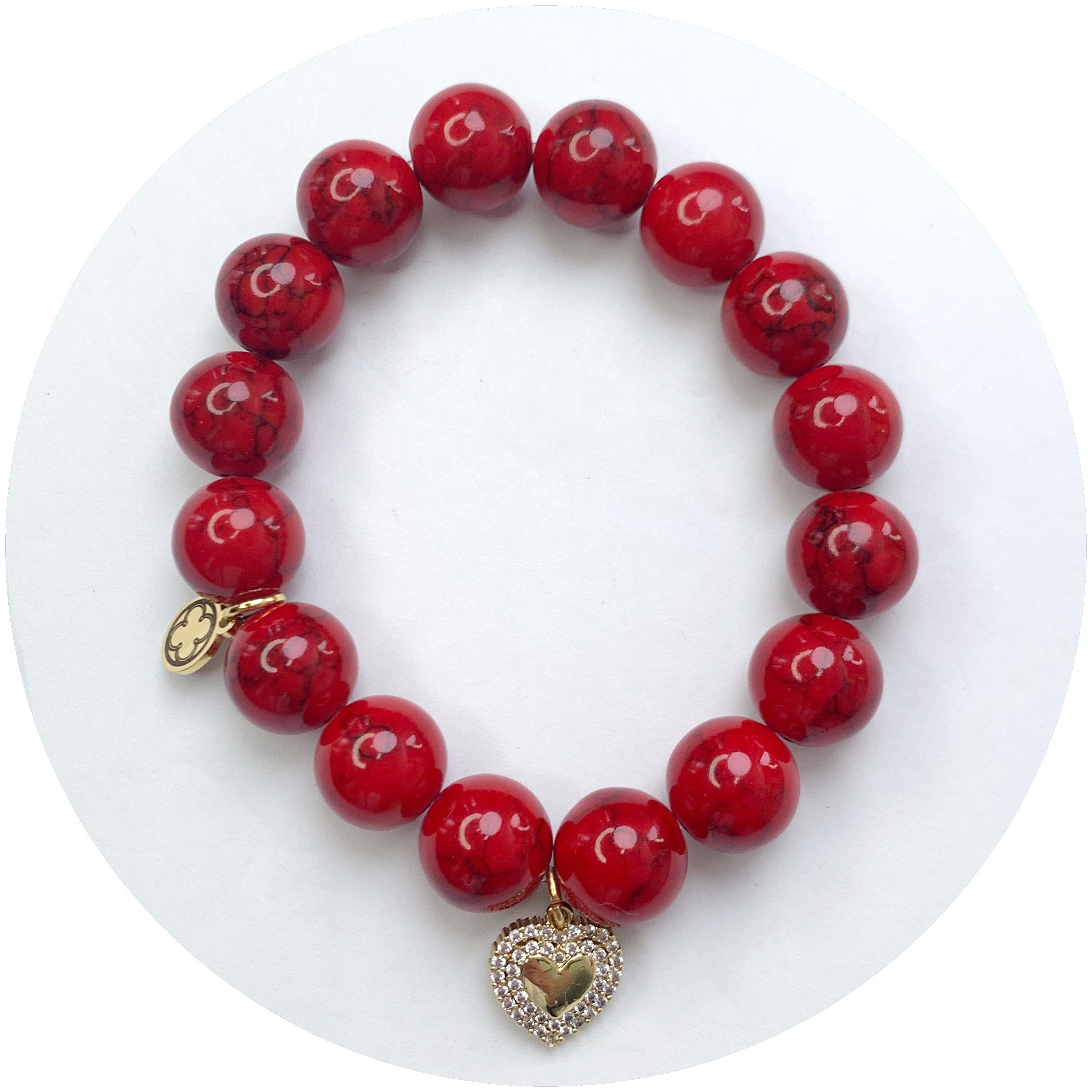 Red Howlite 
