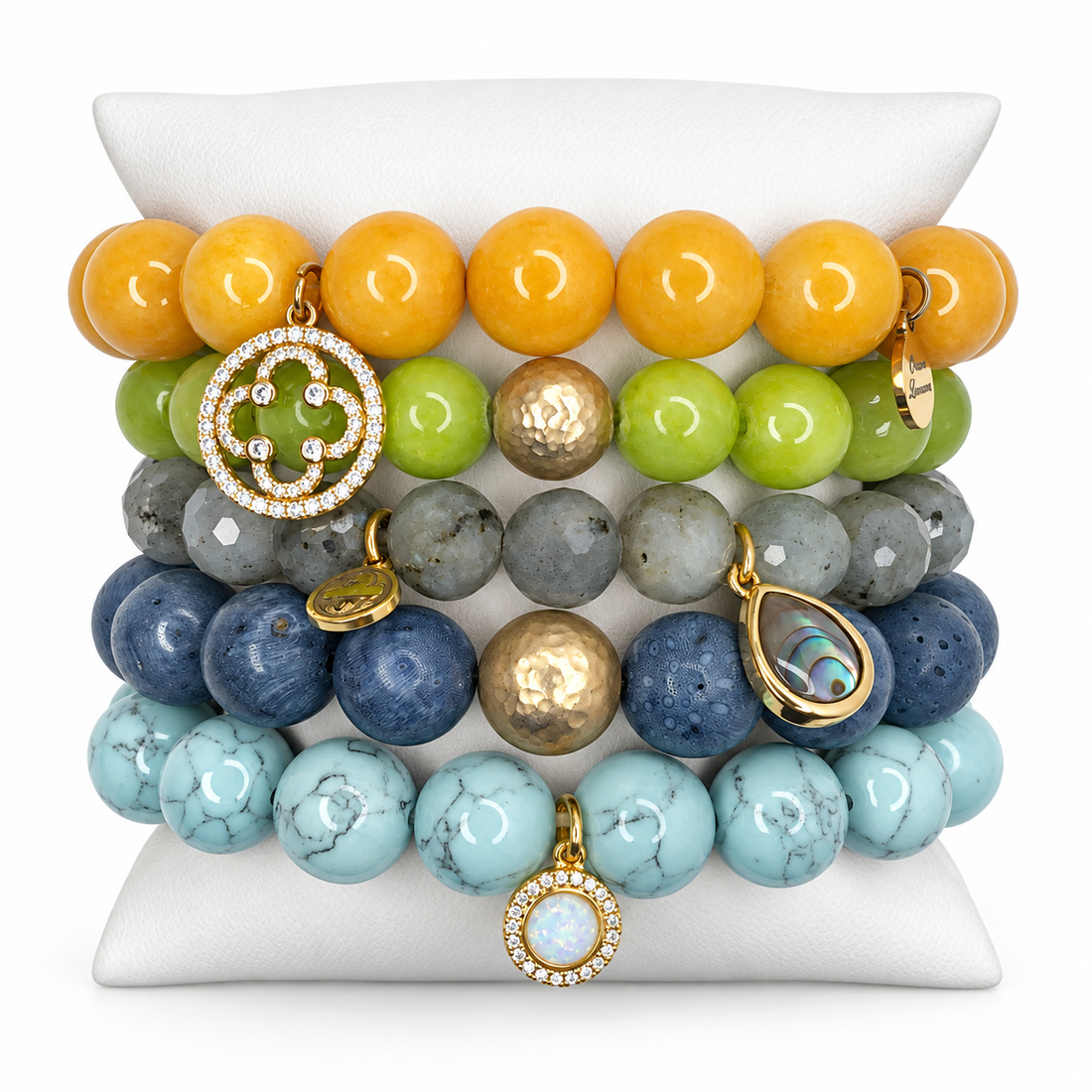 Spring Fever Armparty on white studio background