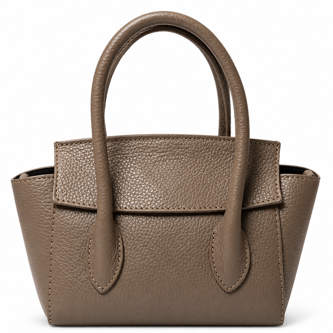 Martina Mocha Leather Handbag - Oriana LaMarca Designs