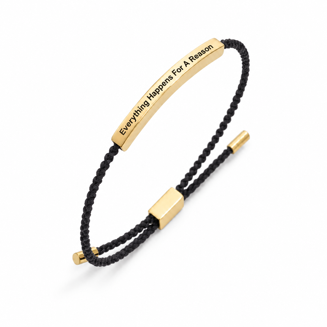 "Everything Happens For a Reason" Adjustable Bracelet — Oriana LaMarca