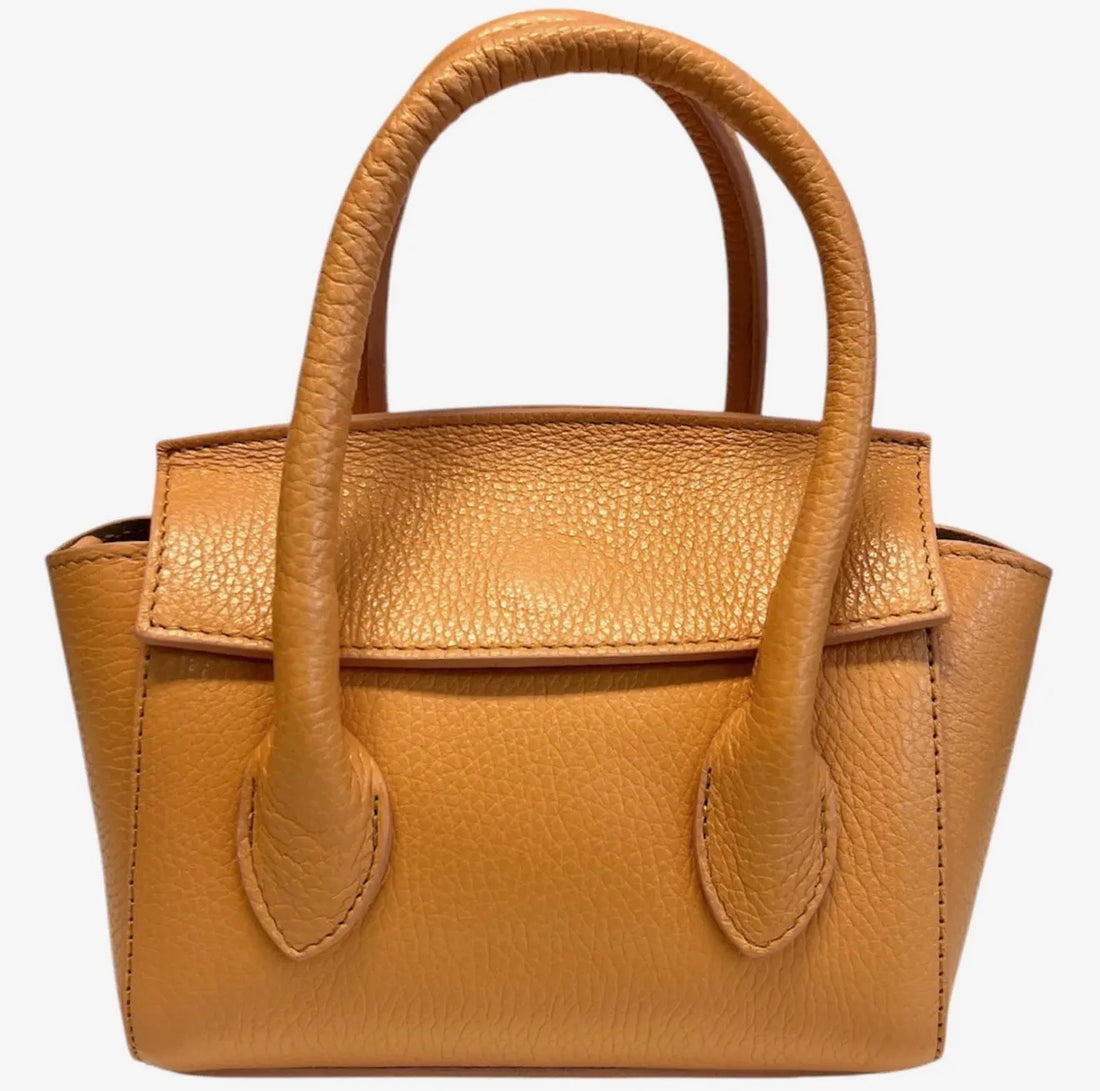 Martina Melon Leather Handbag