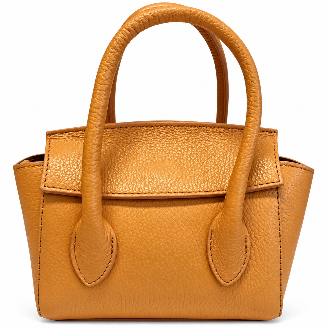 Martina Melon Leather Handbag - Oriana LaMarca Designs