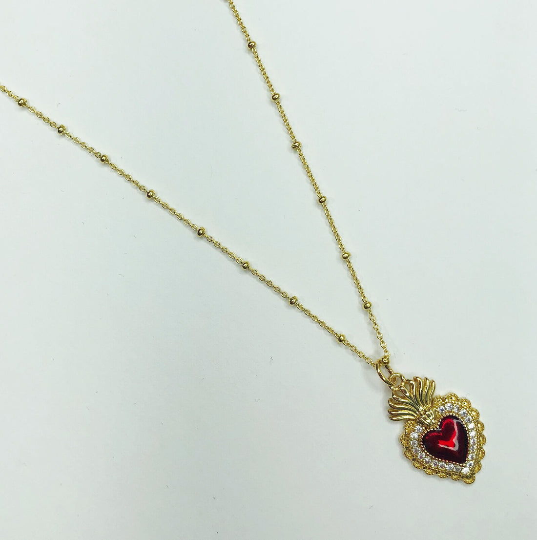 Sacred Heart Necklace - Oriana Lamarca LLC