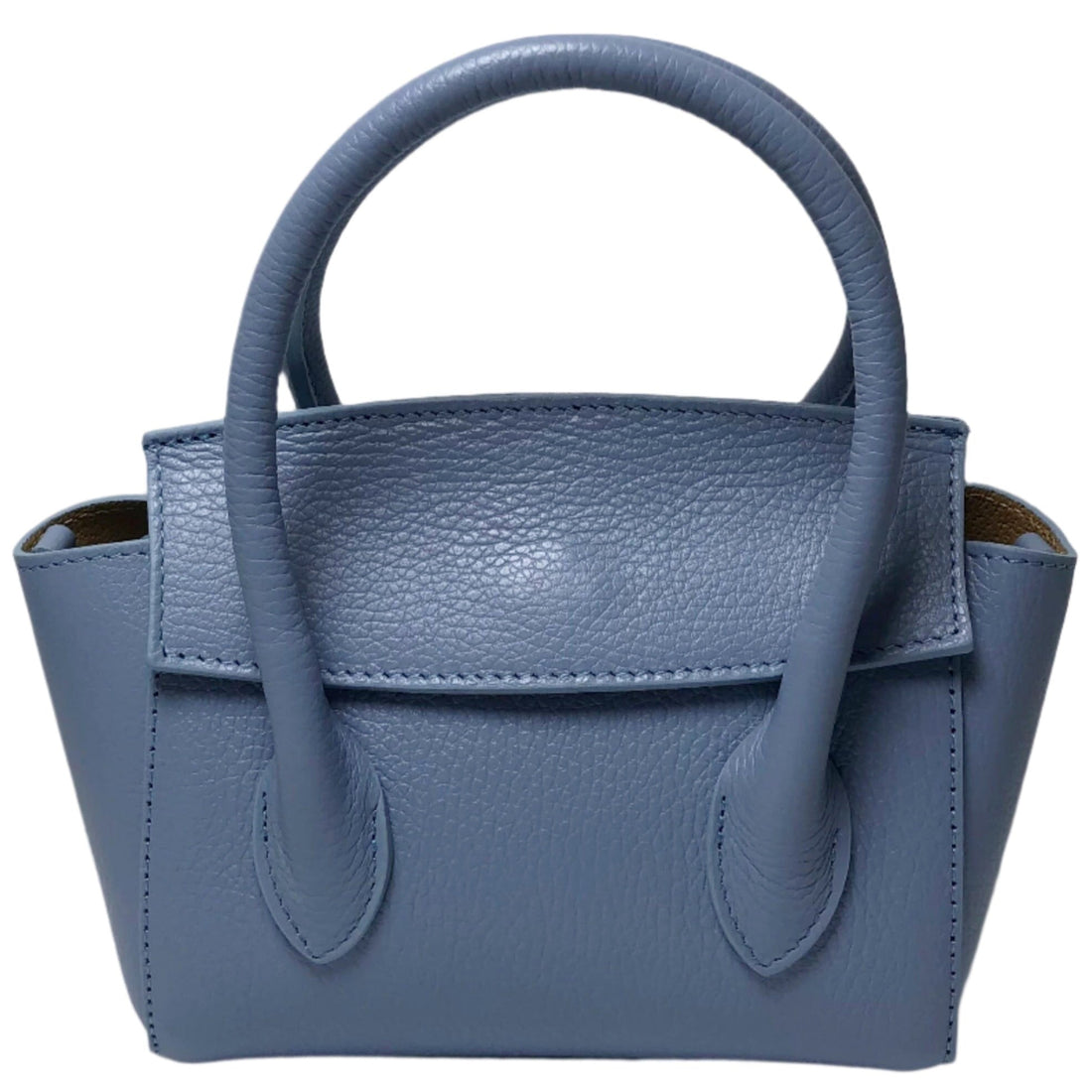 Martina Light Blue Leather Handbag