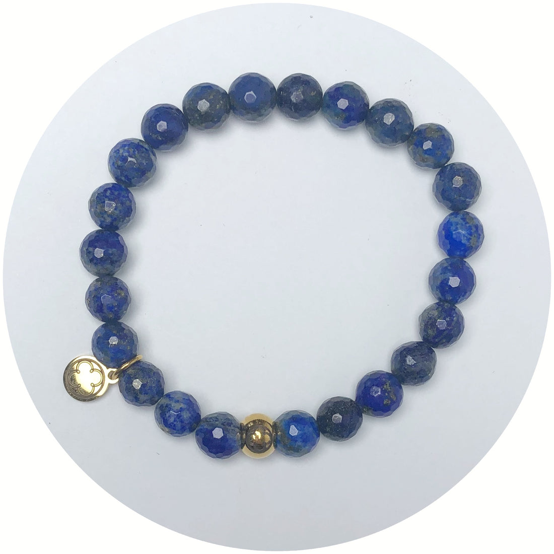 Mens Lapis with Gold Accent - Oriana Lamarca LLC
