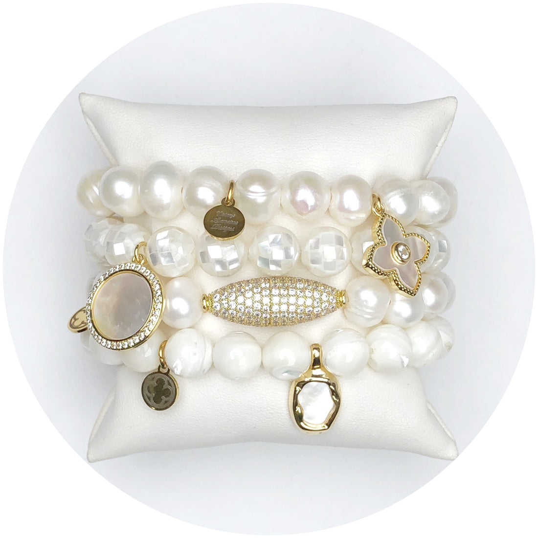 Perla Luxe Gold Armparty