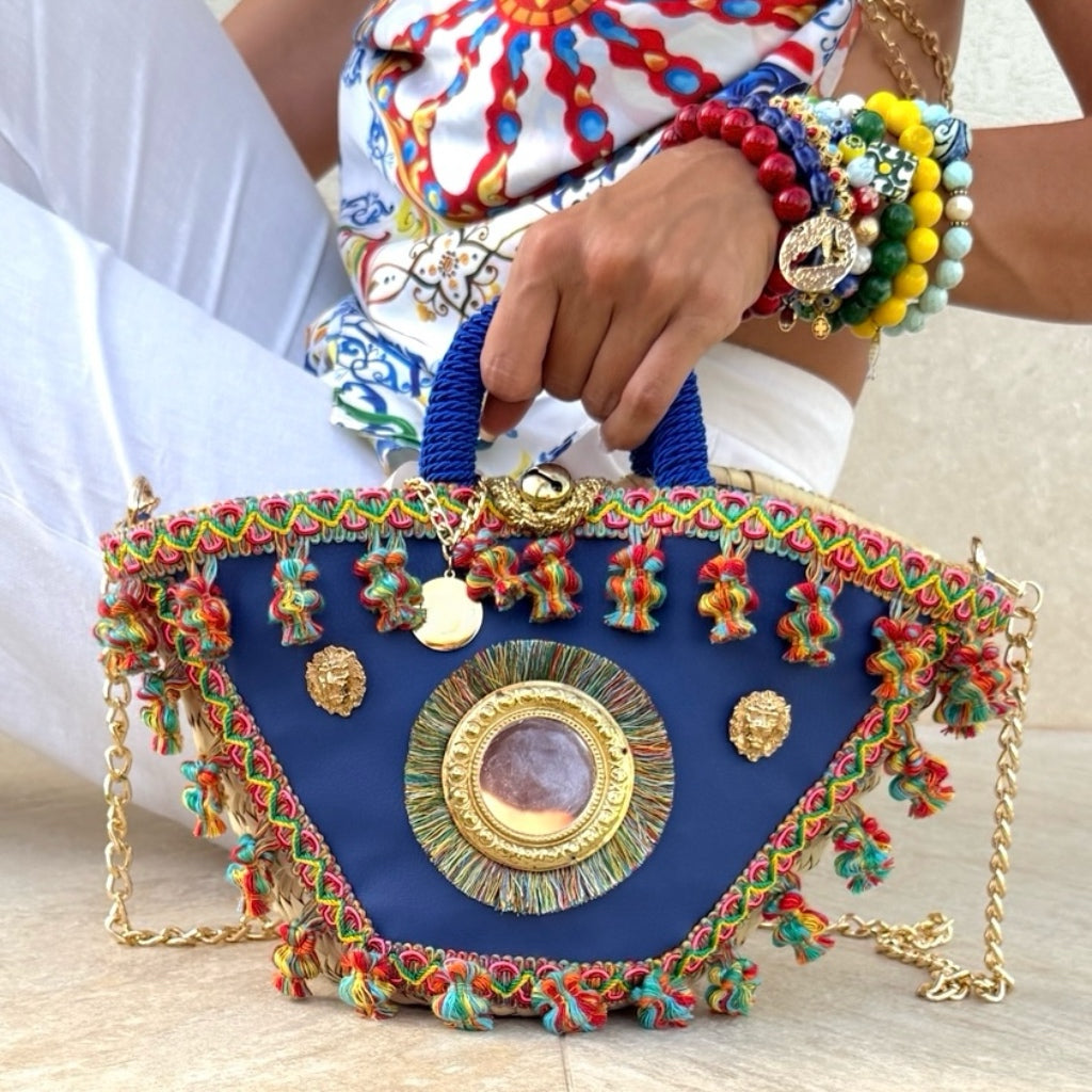 Sclesinger カバン 金具 イタリア製 ハンドメイド Specchio di Sicilia Coffa – Oriana Lamarca Designs