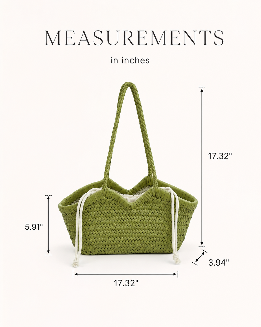 LIMITED EDITION Bottega Olive Woven Bag