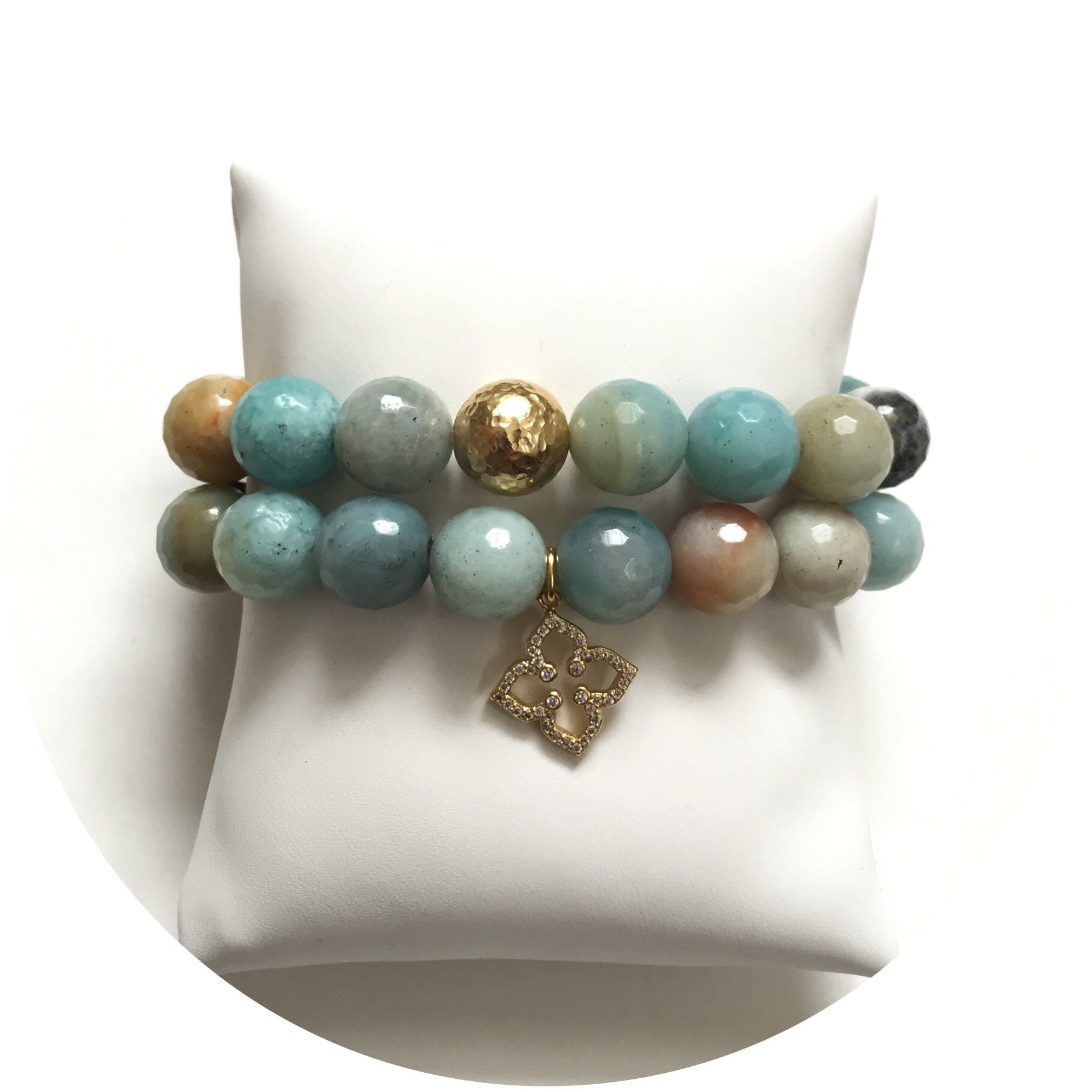Amazonite Color Stax - Oriana Lamarca LLC