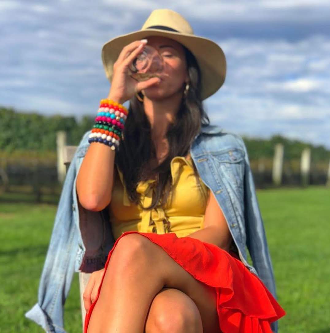 Fire Jade with Hammered Gold Accent - Oriana Lamarca LLC