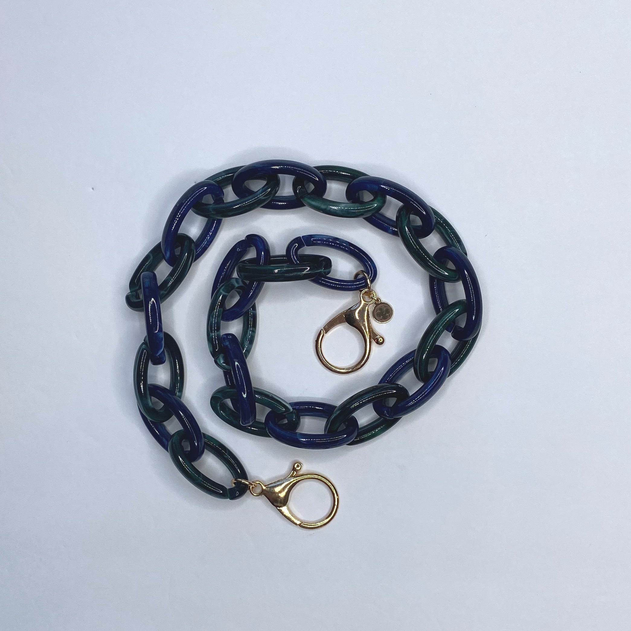 Aiden Convertible Acrylic Azur Strap