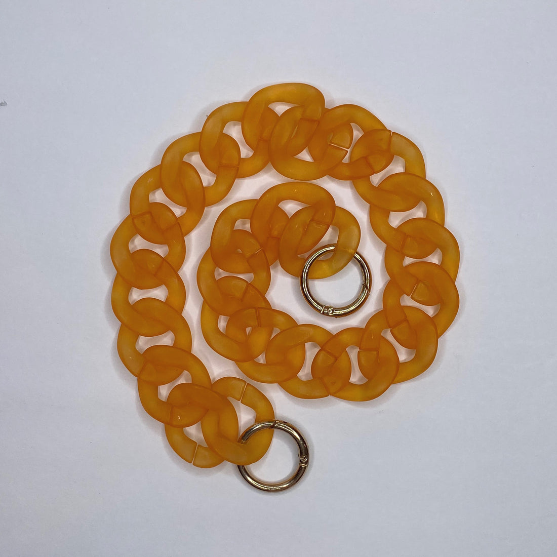 Aiden Convertible Acrylic Orange Strap
