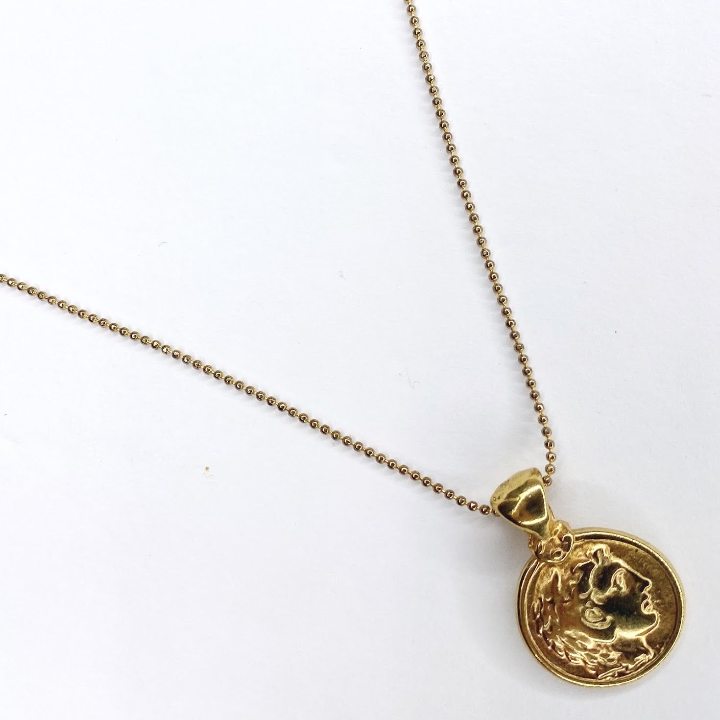 Roman on sale coin necklace