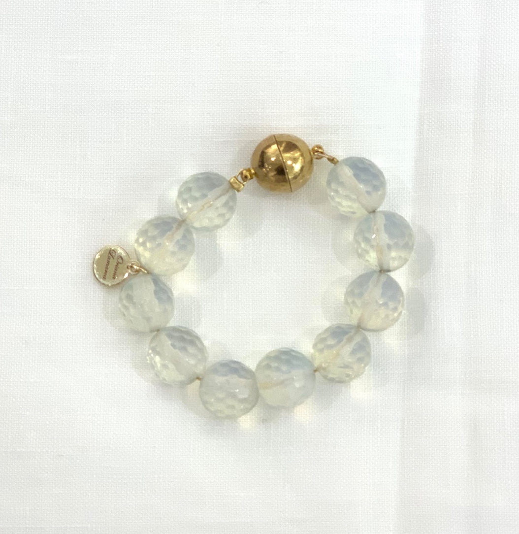 Opalite Wine Glass Marker & Napkin Ring - Oriana Lamarca LLC