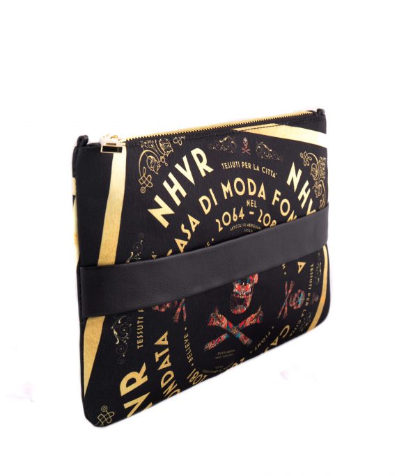 NHVR Pochette Skull Nero