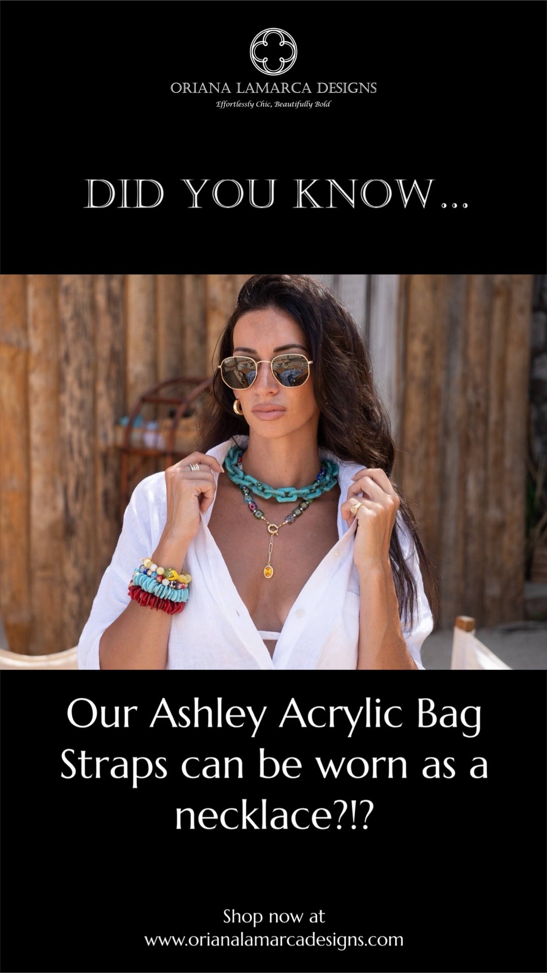 From Bag Strap to Statement Necklace