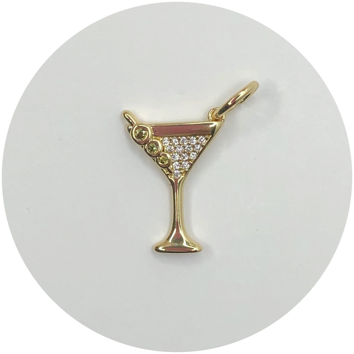 Pavé Martini Glass