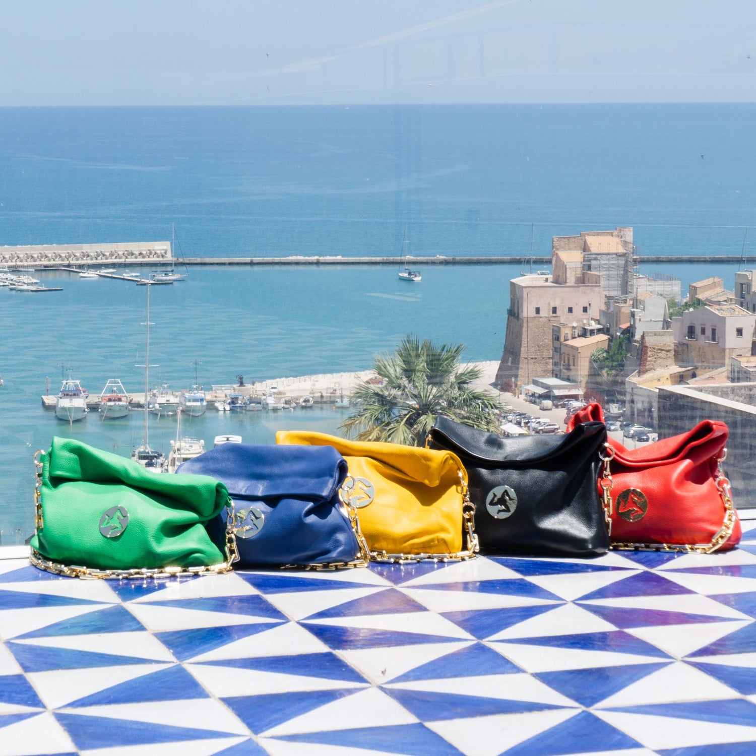Sicily Leather Handbag Collection