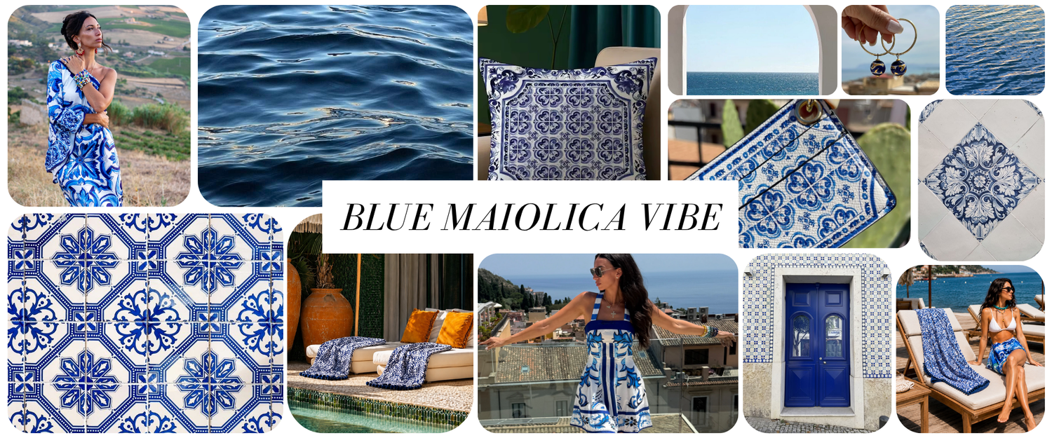 Blue Maiolica Vibe