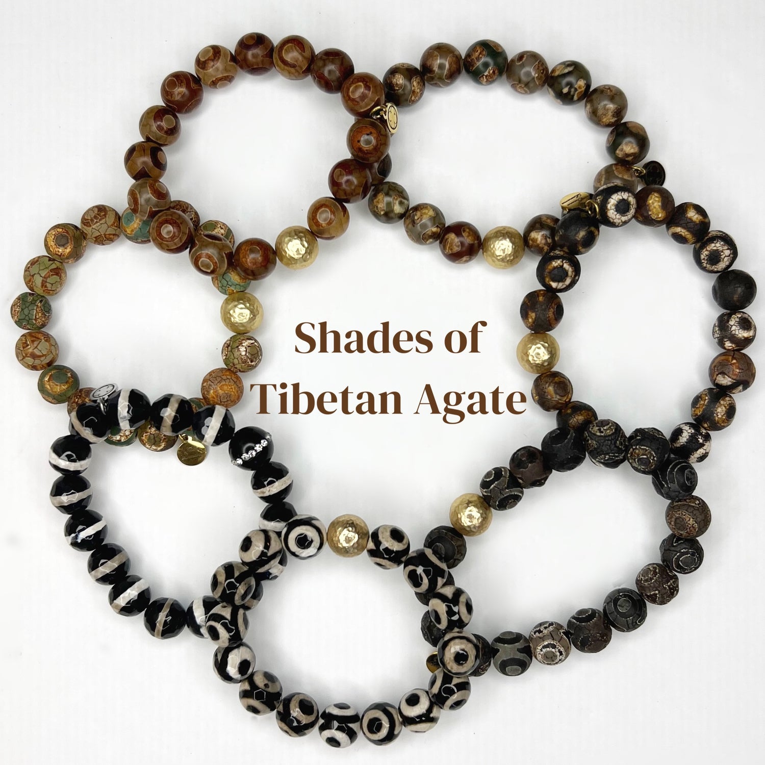 Shades of Tibetan Agate