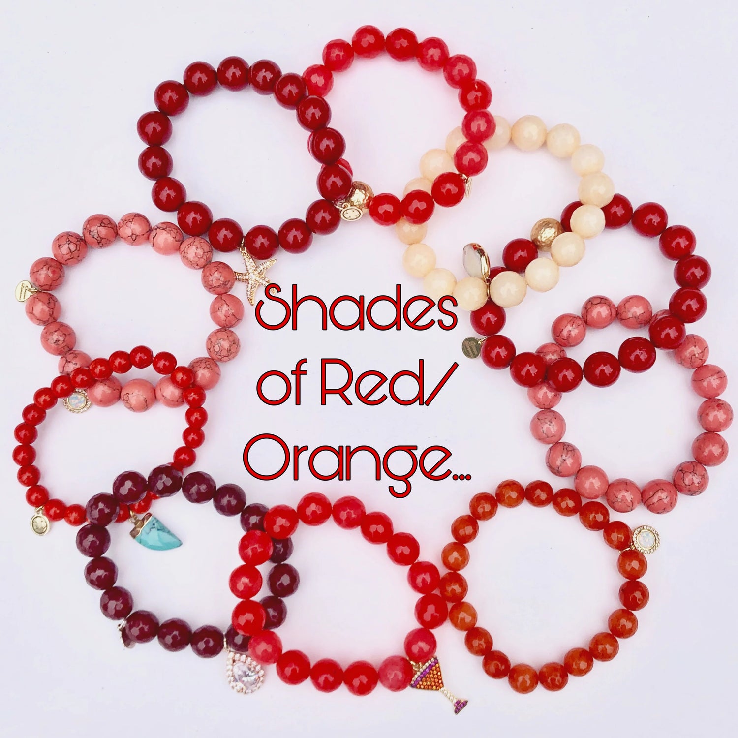 Shades of Red/Orange