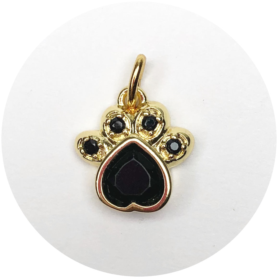 Black Paw Pendant