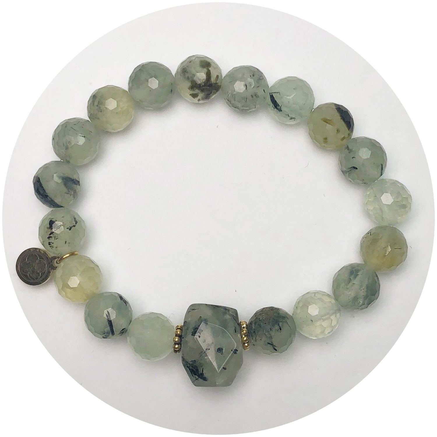 Green Quartz with Green Quartz Nugget Rock Candy