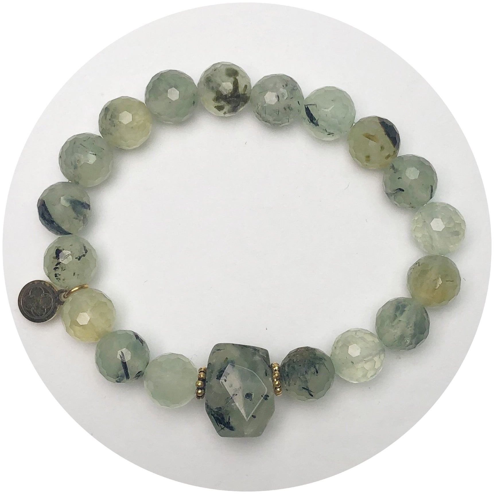 Green Quartz with Green Quartz Nugget Rock Candy