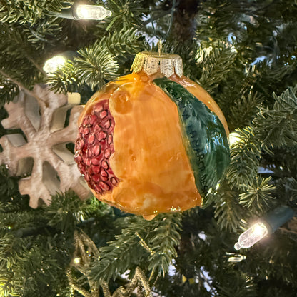 Melograno Sicilian Handpainted Ceramic Ornament