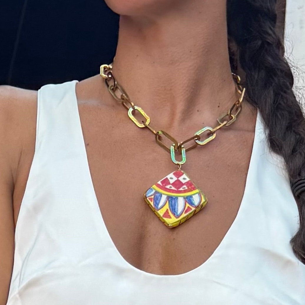 Maiolica Siciliana Necklace