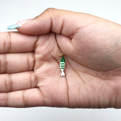 Green Sardine Pendant