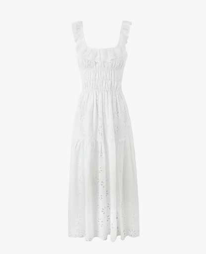 Fiore Eyelet Maxi Dress