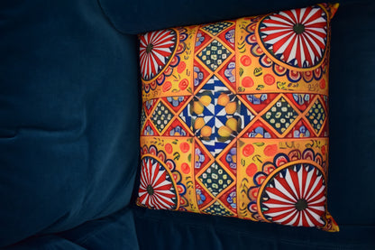 Sole Siciliano Pillow Cover