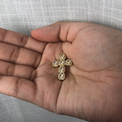 Baguette Cross Pendant