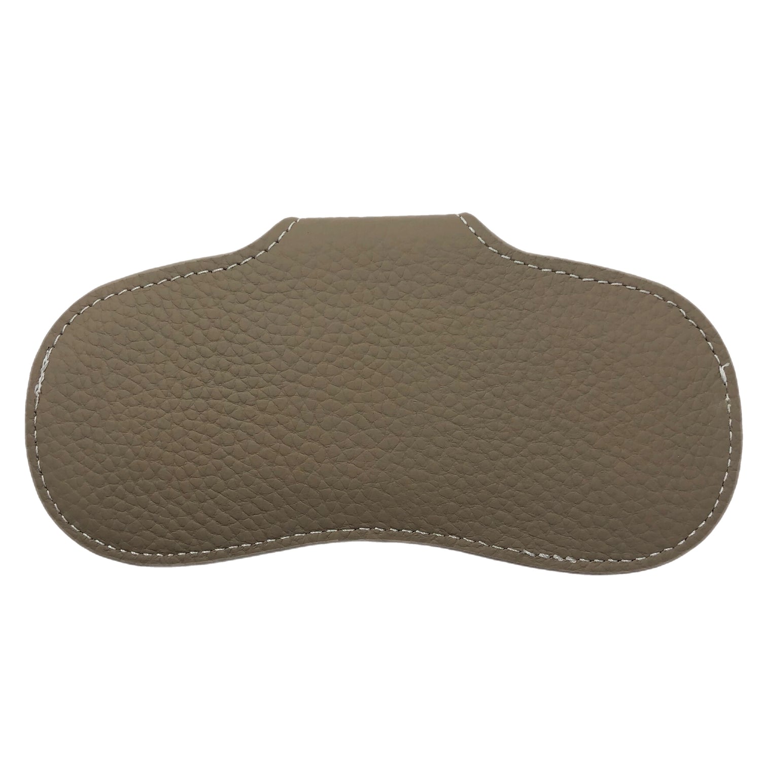 Grey Leather Glasses Case