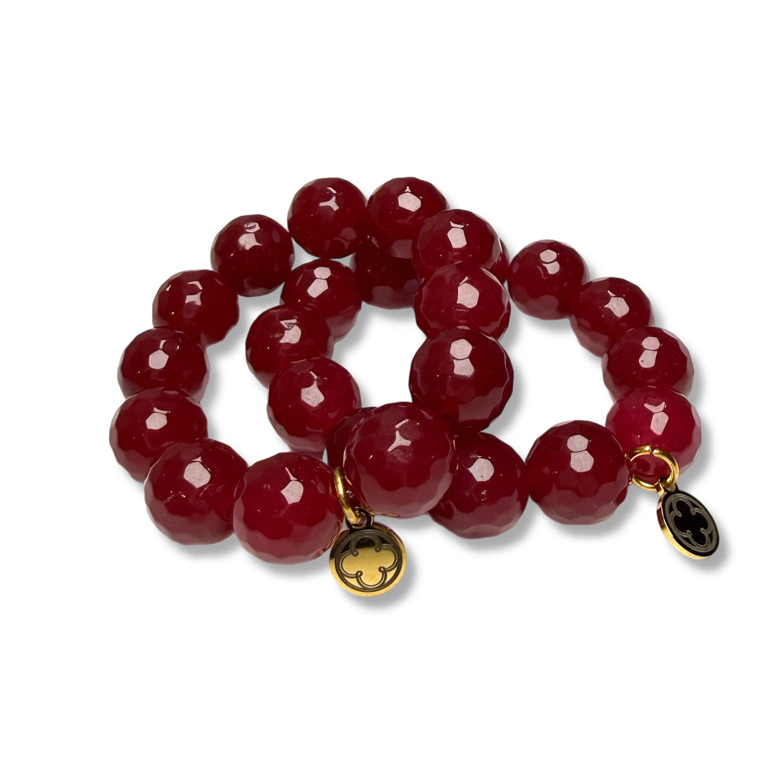 Marsala Jade Napkin Rings - Set of 4