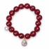 Marsala Jade with Pavé Rose Gold Teardrop - Oriana LaMarca Designs
