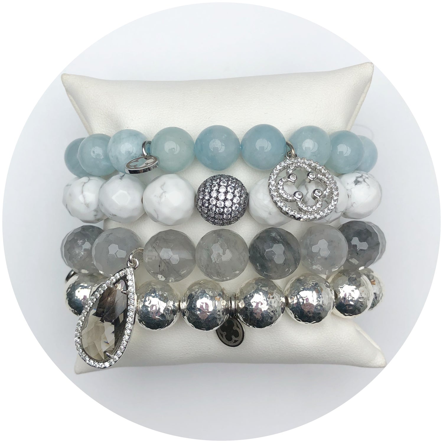 Pretty Icy Arm Party