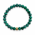 Mens Matte Malachite with Gold Accent - Oriana LaMarca Designs