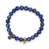 Mens Lapis with Gold Skull - Oriana LaMarca Designs