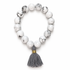 White Howlite with Grey Tassel - Oriana LaMarca Designs