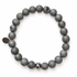 Mens Silver Druzy with Silver Accent - Oriana LaMarca Designs