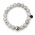 Moonstone with Hammered Sterling Silver Accent - Oriana LaMarca Designs