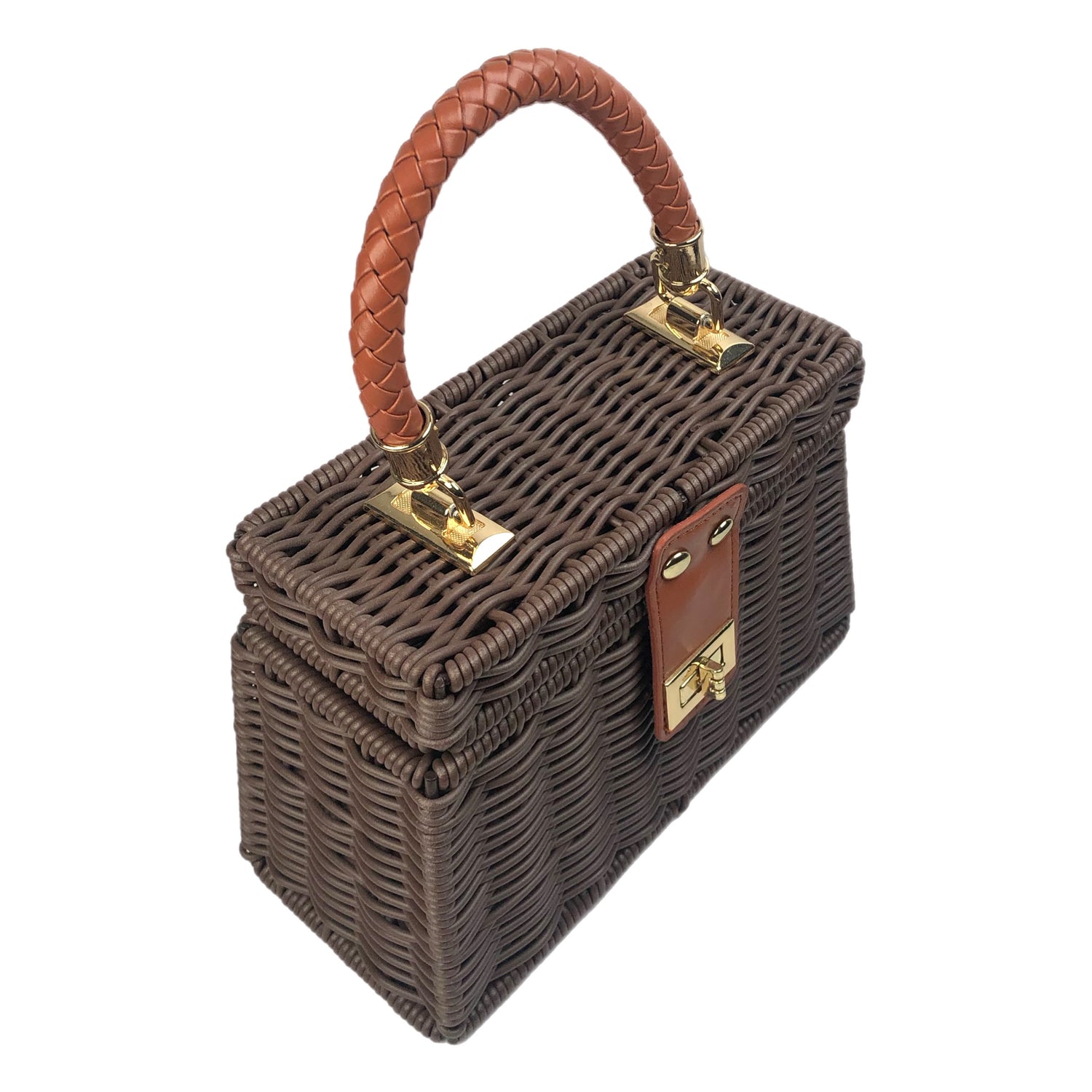 Woven Rattan Bag