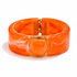 Valentina Fire Hinged Bangle on a clean studio background