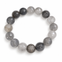Grey Quartz with Micro Pavé Gunmetal on a white background