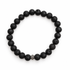 Mens Black Lava with Antique Silver Accent - Oriana LaMarca Designs