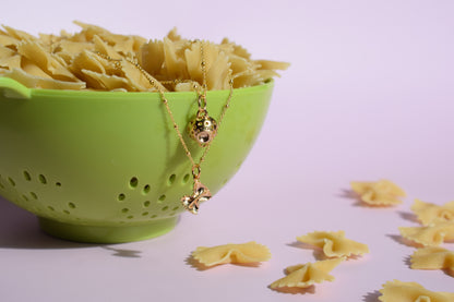 Pasta Strainer Necklace